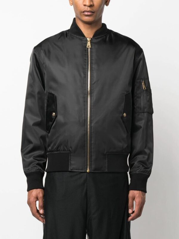 Versace Jeans Couture  Barocco-print bomber jacket - Image 3