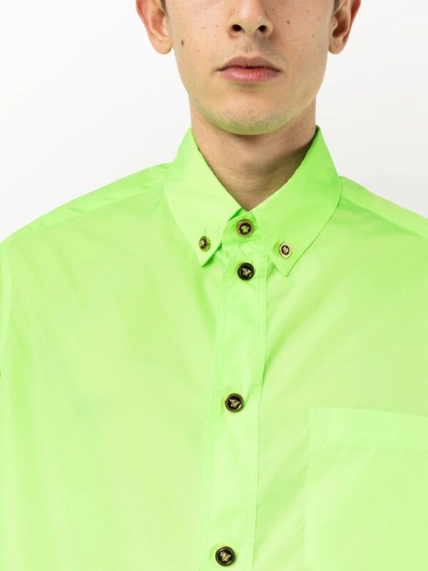 Versace  patch pocket custom-button fastening shirt. - Image 4