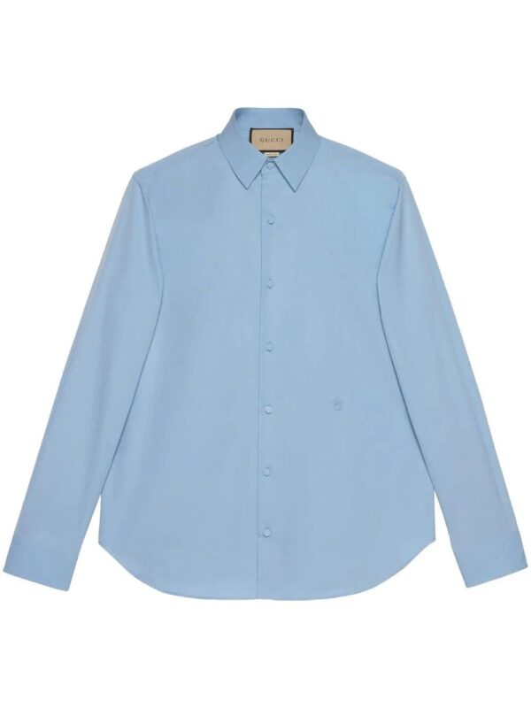Gucci  slim-cut button-down shirt