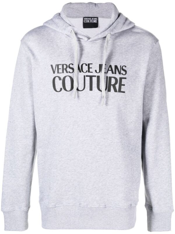 Versace Jeans Couture  logo-print pullover hoodie
