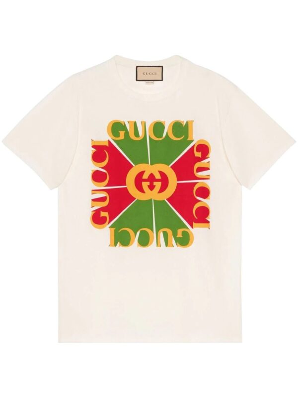 Gucci  vintage logo-print cotton T-shirt