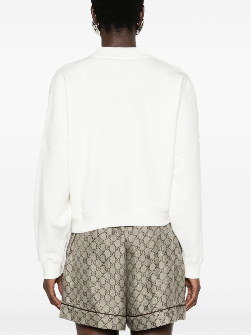 Gucci Vintage logo-appliqué sweatshirt - Image 4