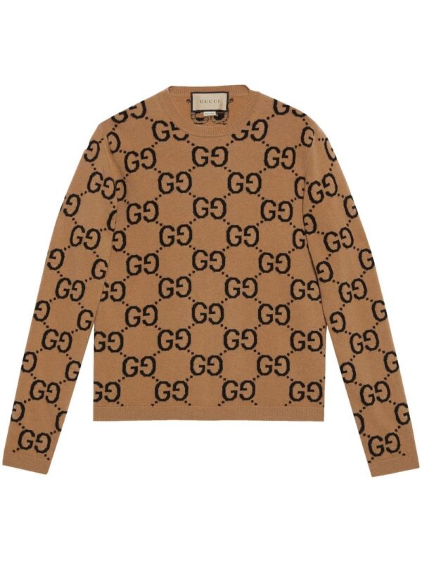 Gucci  GG-monogram wool jumper
