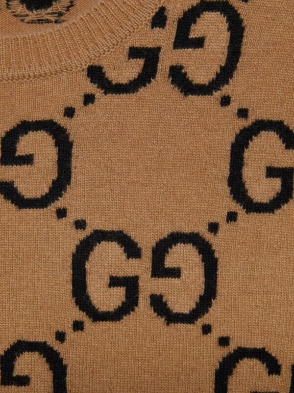 Gucci  GG-monogram wool jumper - Image 2