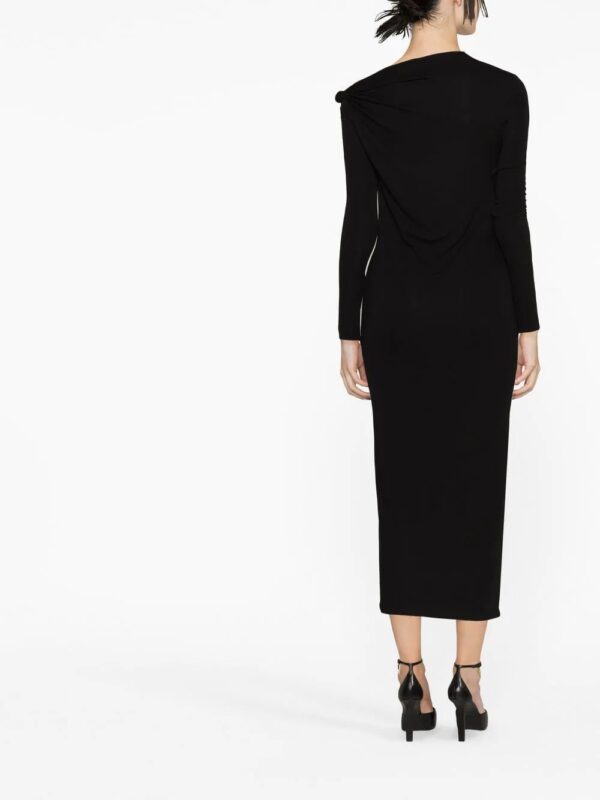 Versace  long-sleeve midi dress - Image 3