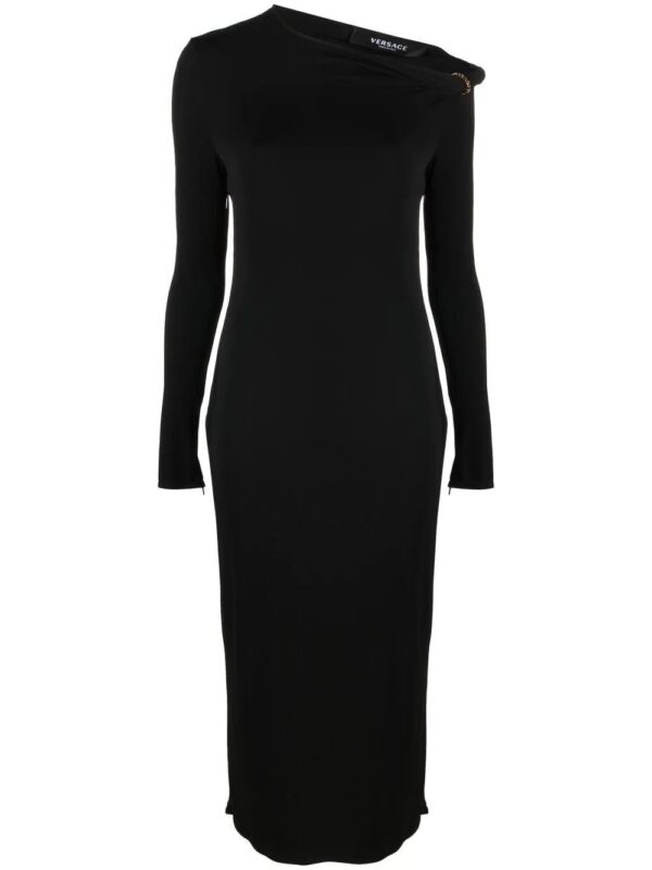 Versace  long-sleeve midi dress