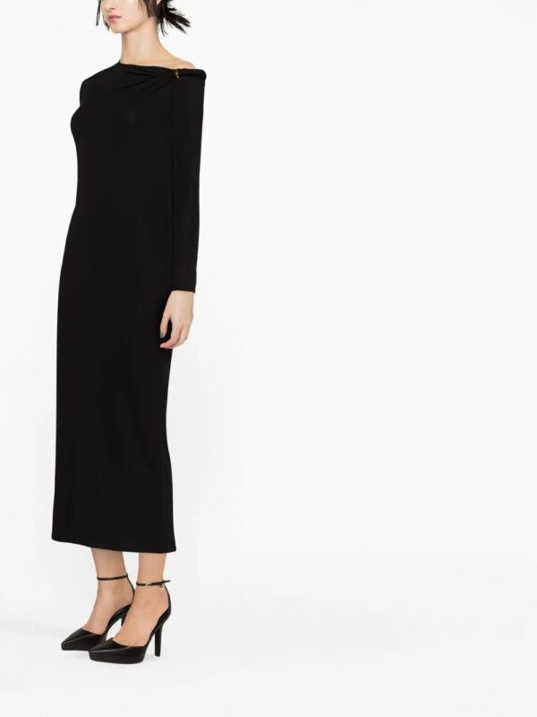Versace  long-sleeve midi dress - Image 4