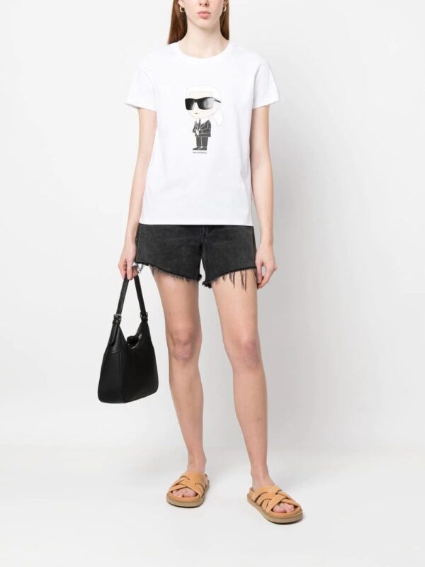 Karl Lagerfeld  K/Ikonik logo-print T-shirt - Image 2