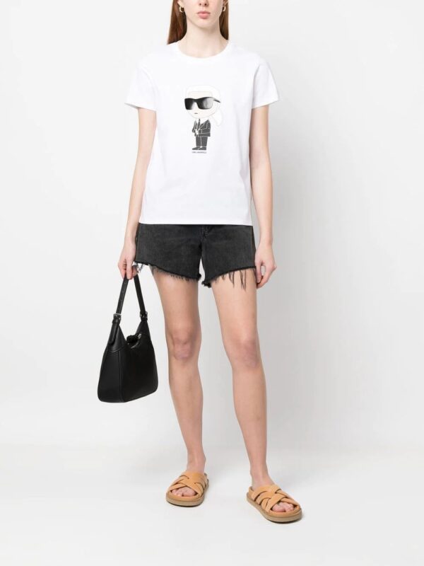 Karl Lagerfeld  K/Ikonik logo-print T-shirt - Image 2