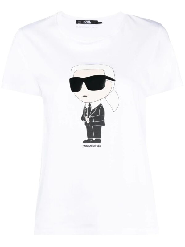Karl Lagerfeld  K/Ikonik logo-print T-shirt