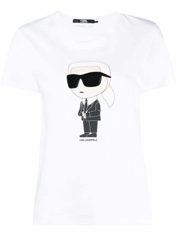 Karl Lagerfeld  K/Ikonik logo-print T-shirt