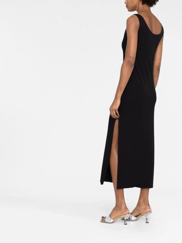 Versace  Medusa plaque midi dress - Image 4