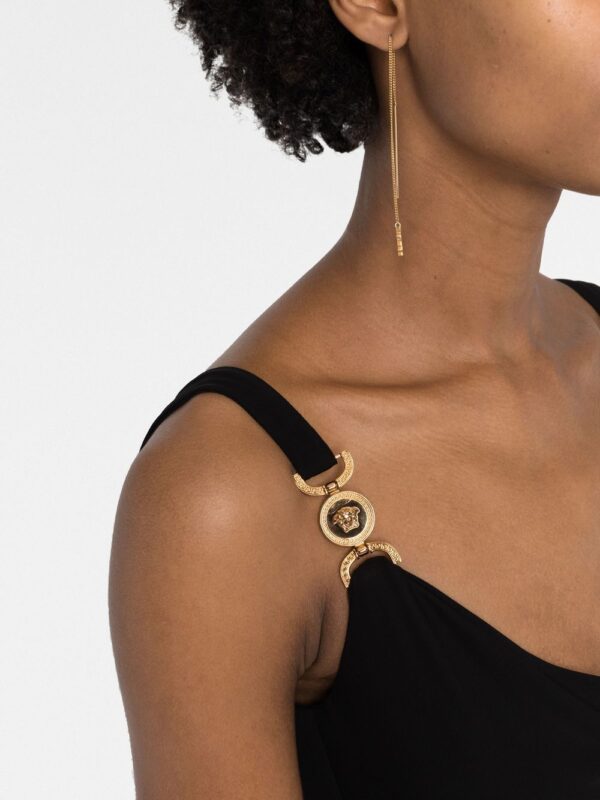 Versace  Medusa plaque midi dress - Image 3