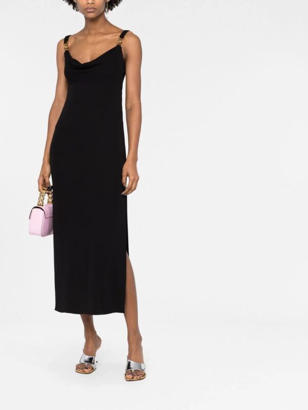 Versace  Medusa plaque midi dress - Image 2
