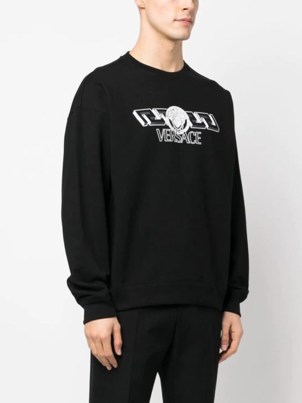 Versace  logo-print sweatshirt - Image 3