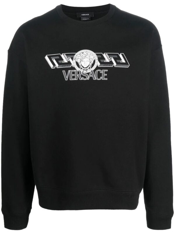 Versace  logo-print sweatshirt