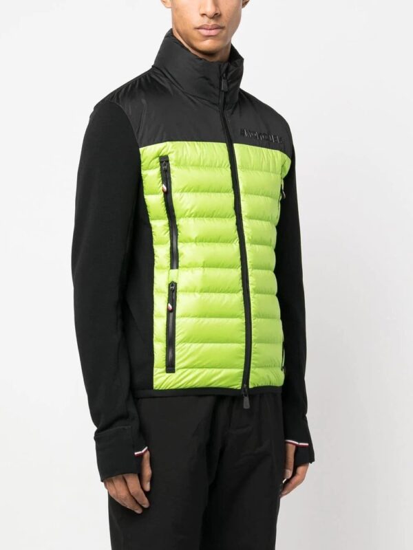Moncler Grenoble  logo-patch funnel neck jacket - Image 3