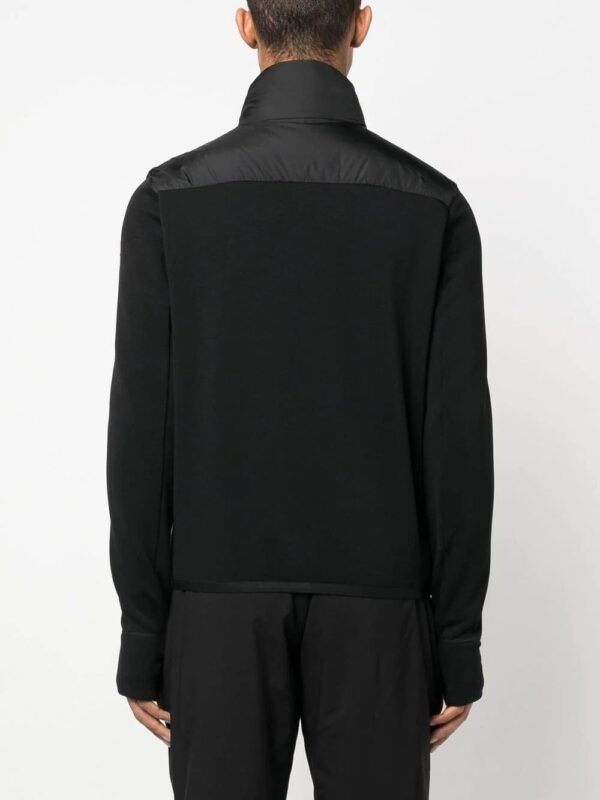 Moncler Grenoble  logo-patch funnel neck jacket - Image 4