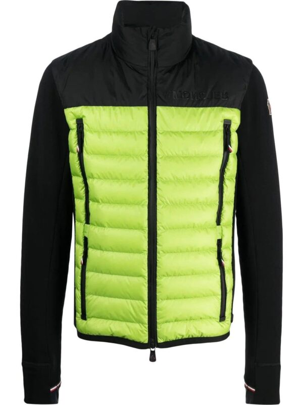 Moncler Grenoble  logo-patch funnel neck jacket