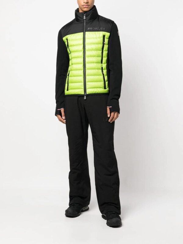 Moncler Grenoble  logo-patch funnel neck jacket - Image 2