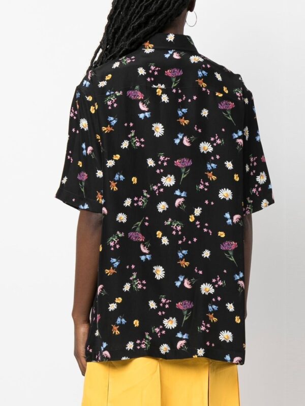 Stella McCartney  floral-print silk shirt - Image 4