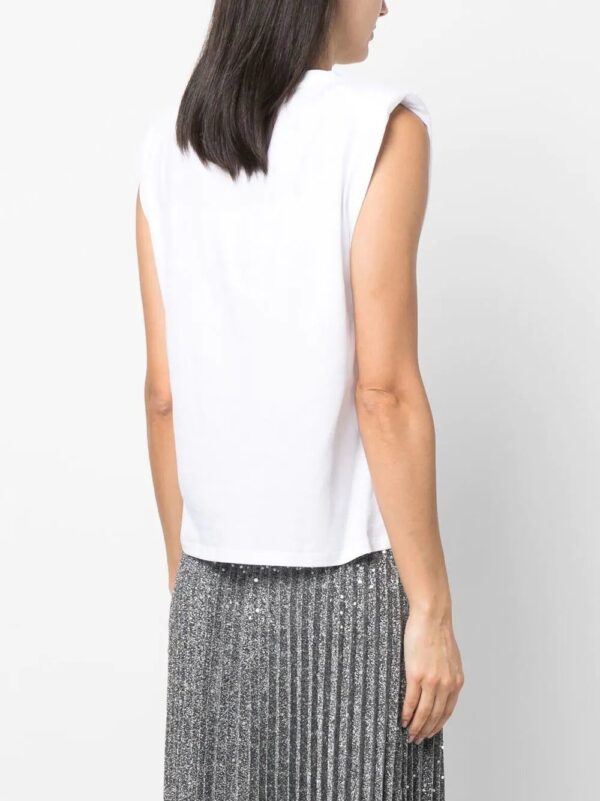 Karl Lagerfeld  Choupette organic-cotton tank top - Image 4