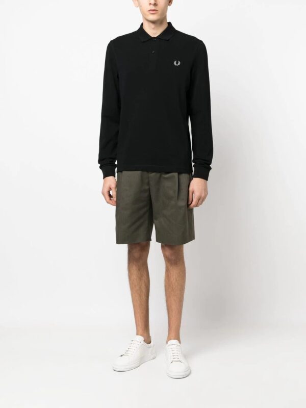 Fred Perry  crest-motif polo shirt - Image 2