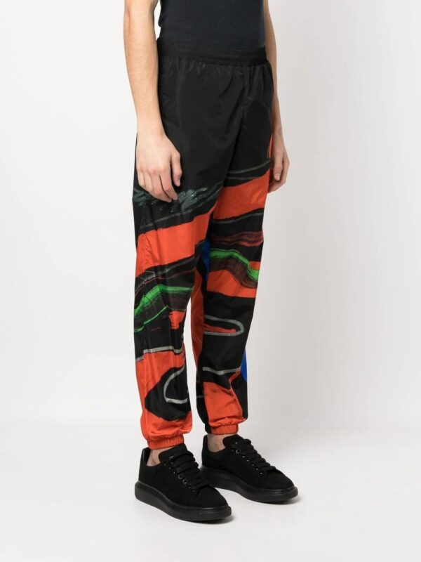 Moschino  abstract-print track pants - Image 3