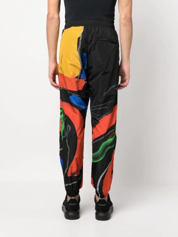 Moschino  abstract-print track pants - Image 4