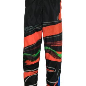 Moschino  abstract-print track pants