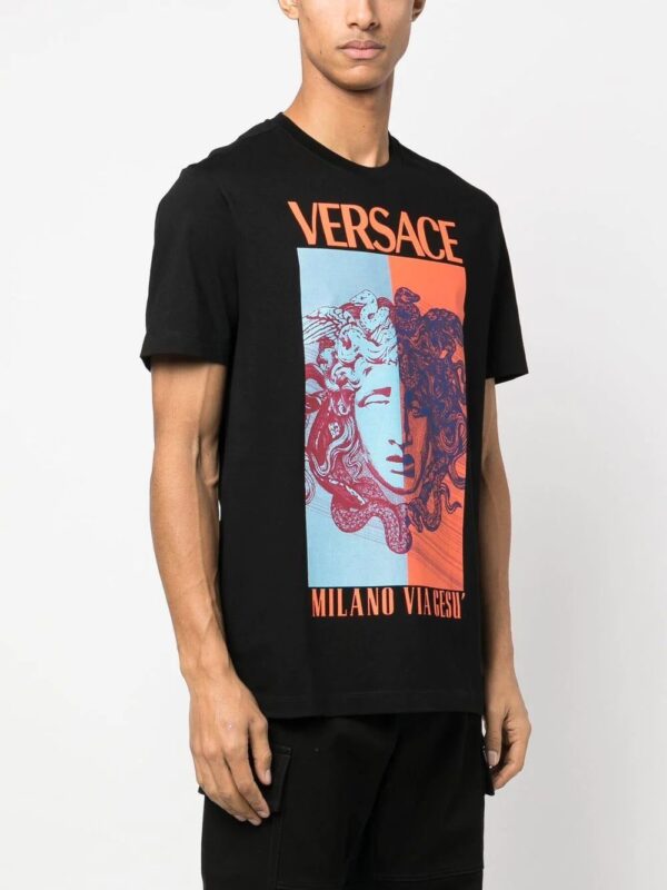 Versace  Medusa-print T-shirt - Image 3