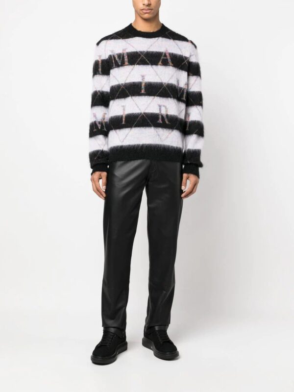 AMIRI  stripe-print knit jumper - Image 2