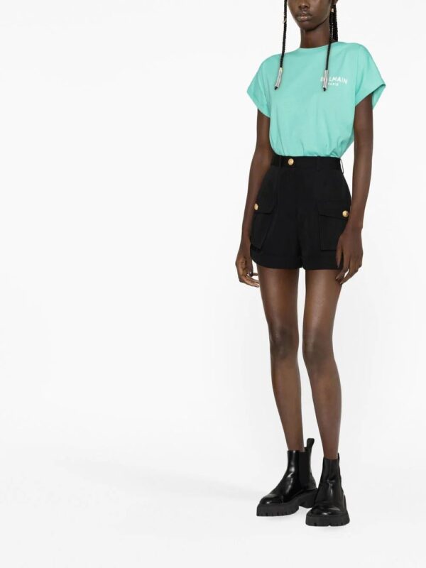 Balmain  logo-print T-shirt - Image 3