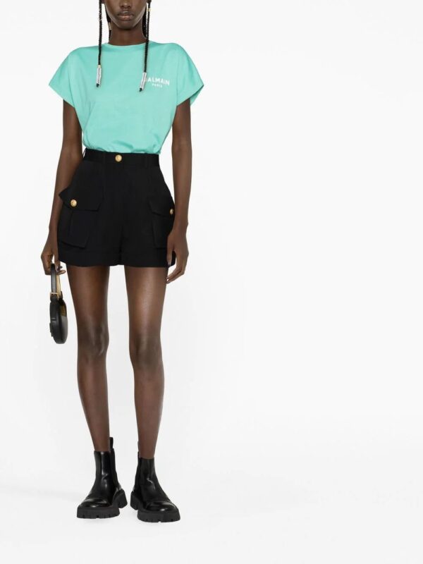 Balmain  logo-print T-shirt - Image 2
