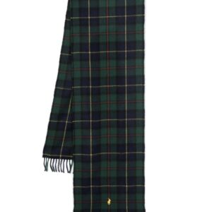 Polo Ralph Lauren  plaid-check Polo Pony scarf
