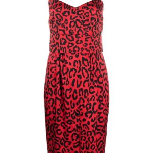 Dolce & Gabbana  leopard-print midi dress
