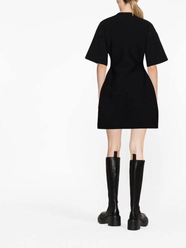 Balenciaga  short-sleeve mini dress - Image 4