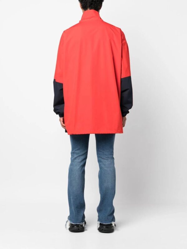 Balenciaga  logo-print zip-up jacket - Image 4