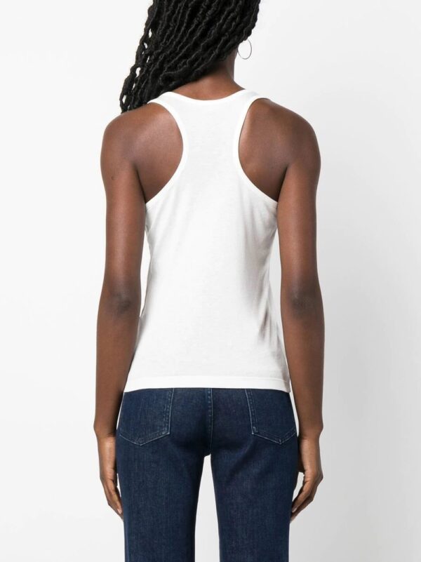 Stella McCartney  logo-print racerback top - Image 4