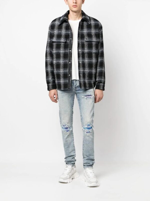 AMIRI  tweed long-sleeve shirt - Image 2