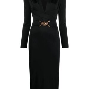 Versace Medusa Biggie hooded dress