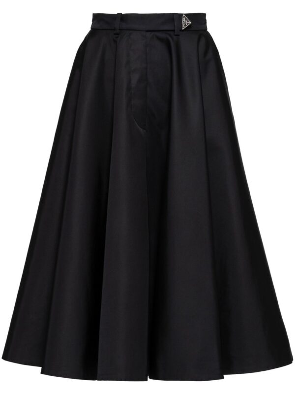 Prada  pleated full skirt
