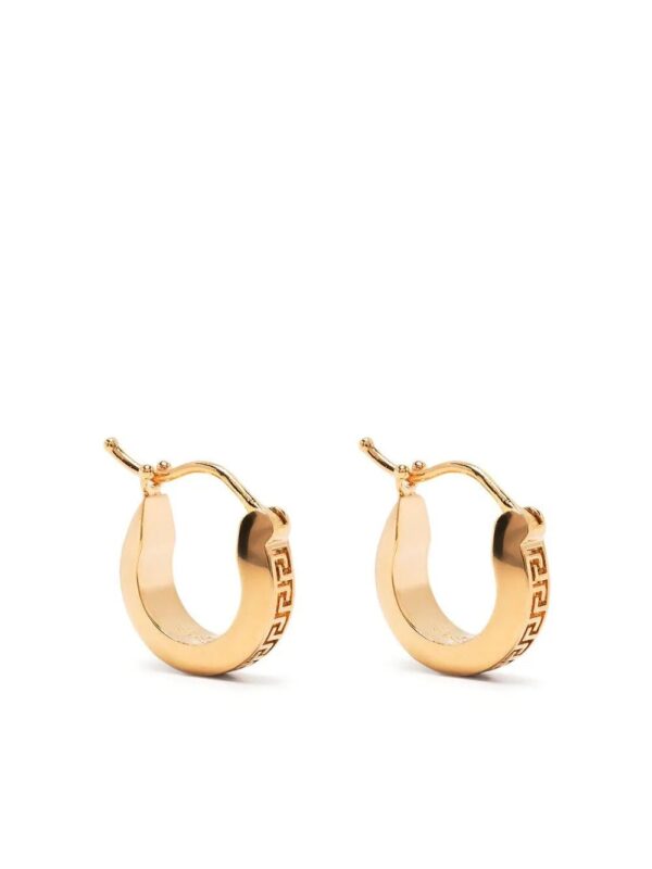 Versace  Greca small hoop earrings