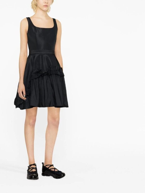 Alexander McQueen  ruffle-trim minidress - Image 3