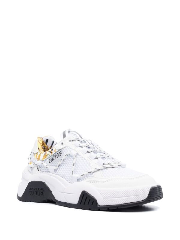 Versace Jeans Couture mesh-panel low-top sneakers - Image 2