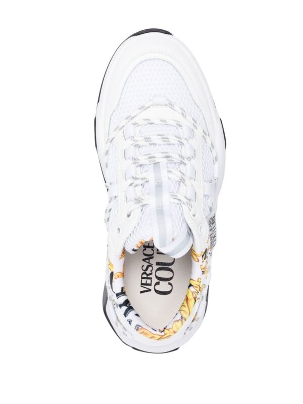 Versace Jeans Couture mesh-panel low-top sneakers - Image 4