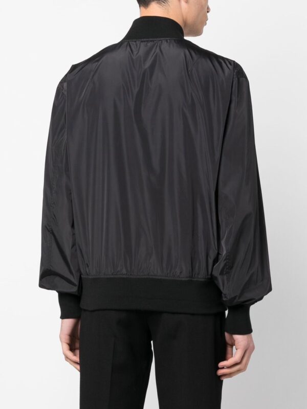 Versace Jeans Couture chest logo-print bomber jacket - Image 4