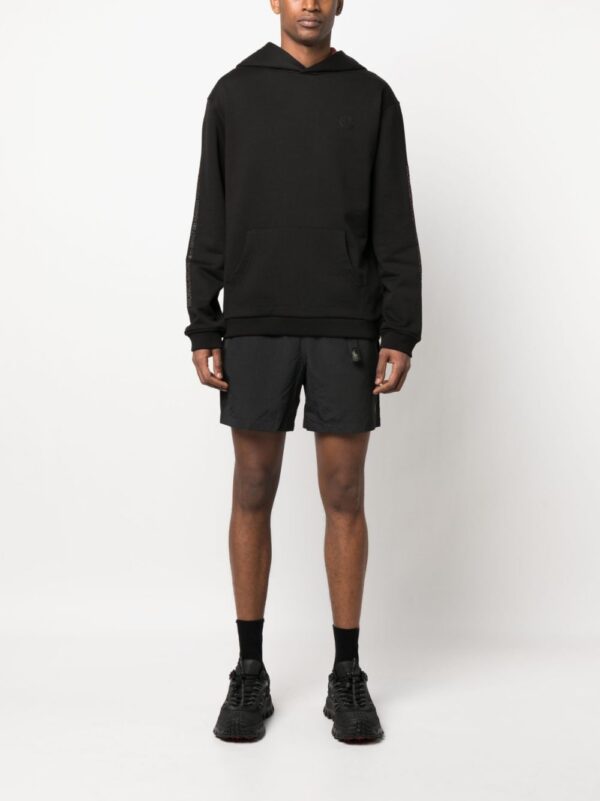 Moncler logo-print sleeve hoodie - Image 2