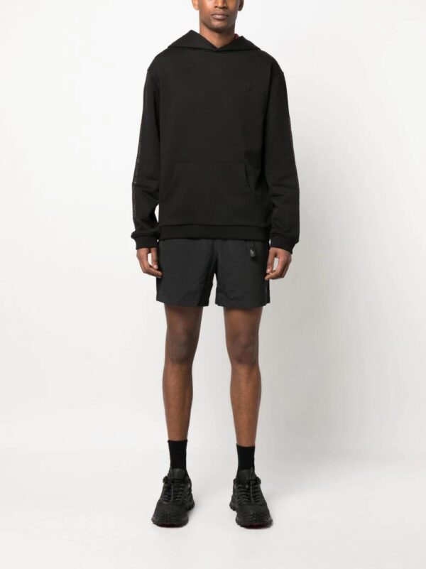 Moncler  logo-print sleeve hoodie - Image 2