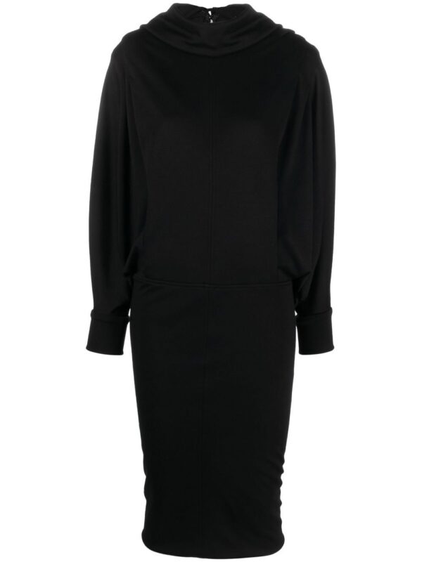 Saint Laurent roll-neck mini dress